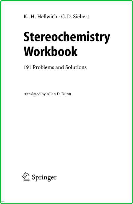 Stereochemistry Workbook 191 Problems And Solutions C61982c6306908864eea9eaaec465b15