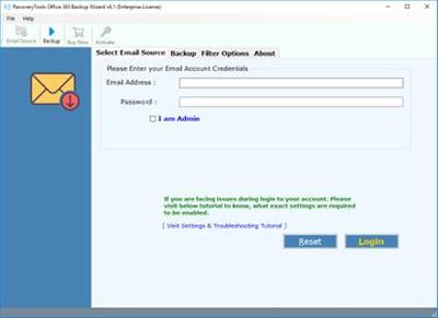 RecoveryTools Office 365 Backup Wizard 6.1