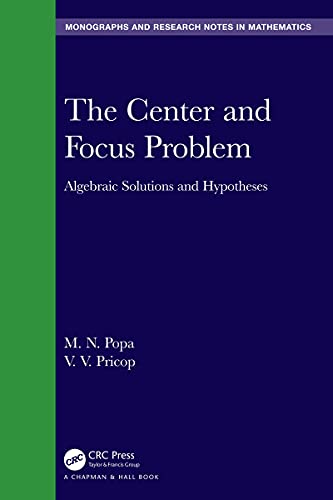 The Center and Focus Problem Algebraic Solutions and Hypotheses