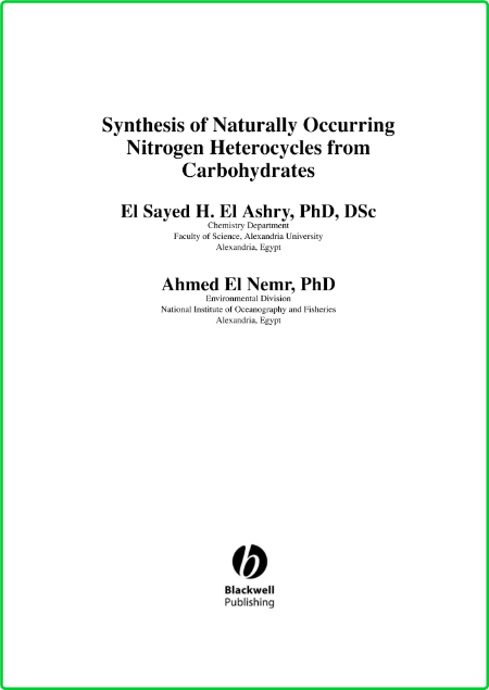 Synthesis Of Naturally Occurring Nitrogen Heterocycles From Carbohydrates