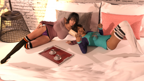 Ahegao3DX - Akemi and Moera 10 Years Autumn 3D Porn Comic