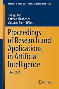 Proceedings of Research and Applications in Artificial Intelligence RAAI 2020