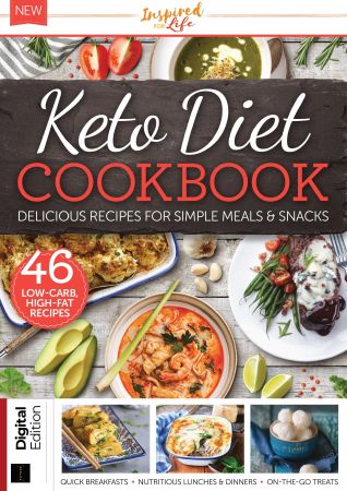 The Keto Diet Cookbook   Third Edition, 2021