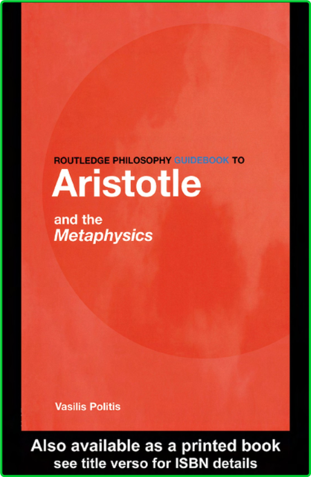 Routledge Aristotle And The Metaphysics