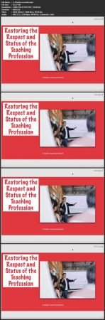 Restoring  the Respect and Status of the Teaching Profession 14378941a4bb96492b7902bb655cb85b