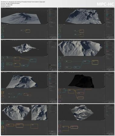 The Gnomon Workshop   Gaea Essentials   Create Realistic Procedural Environments