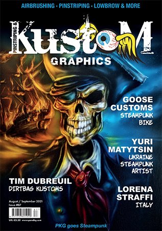 Pinstriping & Kustom Graphics   August/September 2021