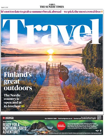 The Sunday Times Travel   August 8, 2021