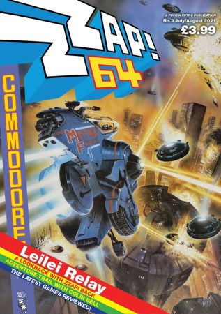 ZZAP! 64 Magazine   Issue 03, July/August 2021