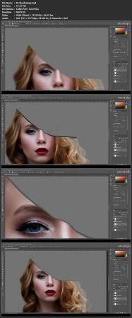 Create  digital collage art in Photoshop 9c30930af219aa9bd8c674eab8661ec0