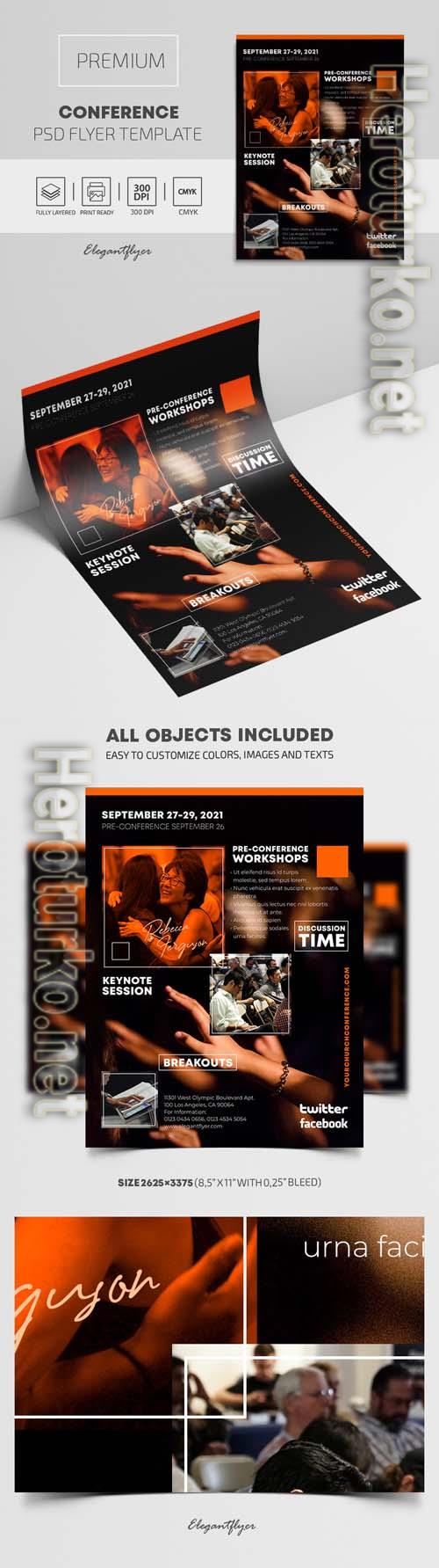 Church Conference PSD Flyer