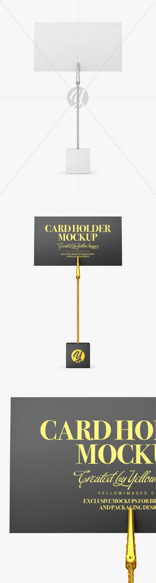 Card Holder Mockup 86536