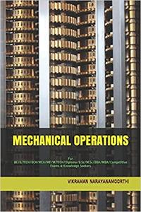 MECHANICAL OPERATIONS