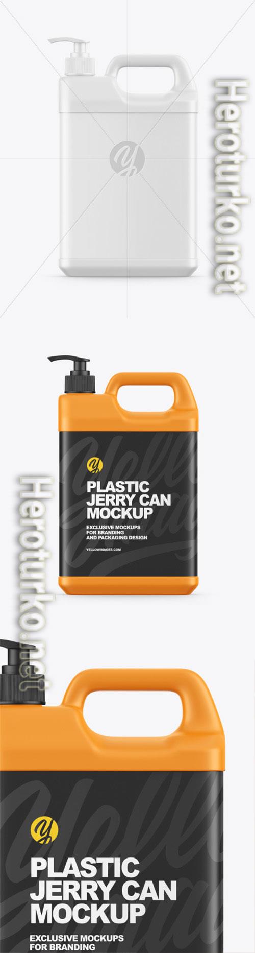  Plastic Jerry Can W Pump Mockup 86580