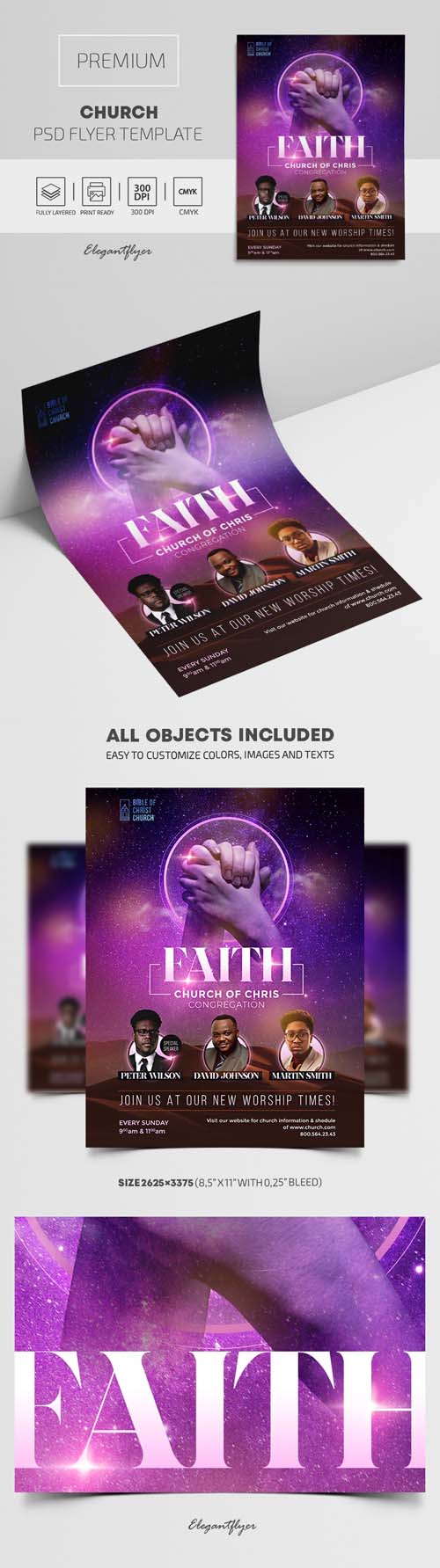 Church Premium PSD Flyer Template