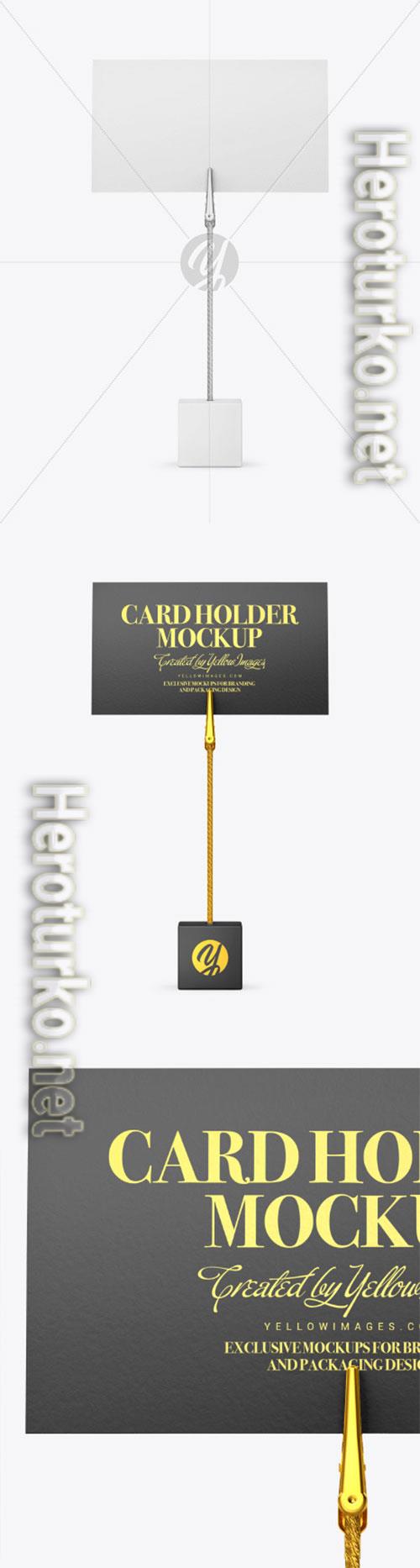 Card Holder Mockup 86536