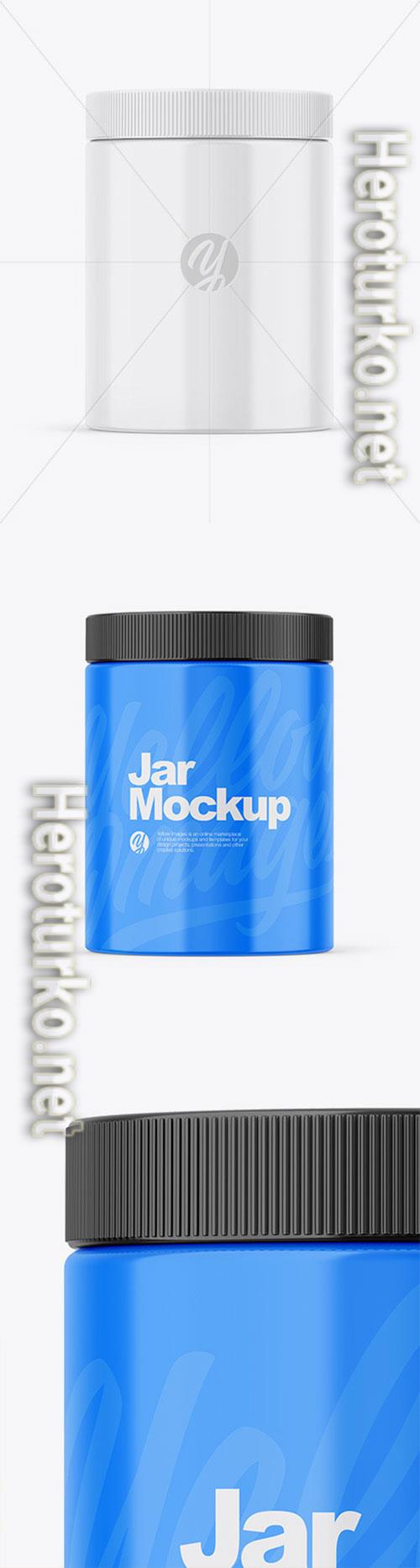 Glossy Jar Mockup 86564