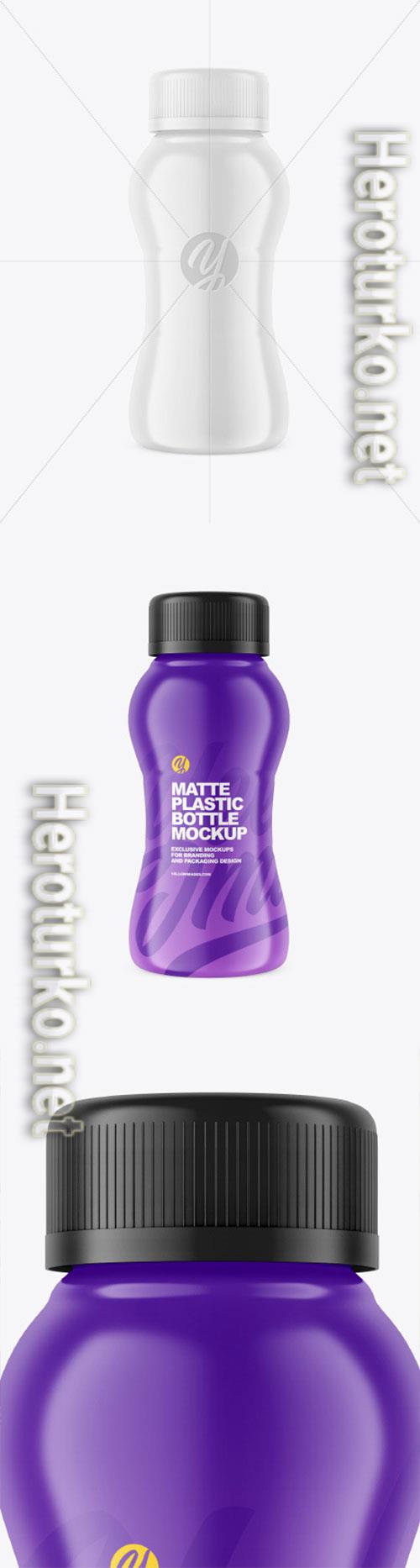  Matte Plastic Bottle Mockup 86612