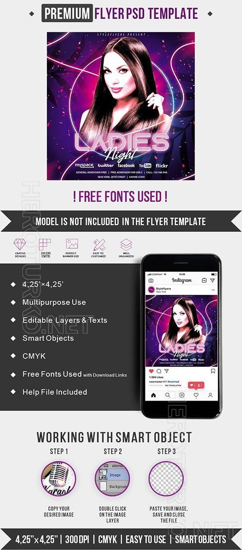 Flyer Template - Ladies Night 