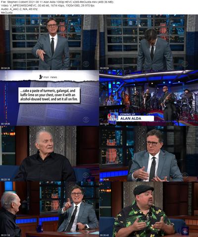 Stephen Colbert 2021 08 11 Alan Alda 1080p HEVC x265 