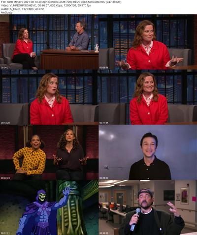 Seth Meyers 2021 08 10 Joseph Gordon Levitt 720p HEVC x265 