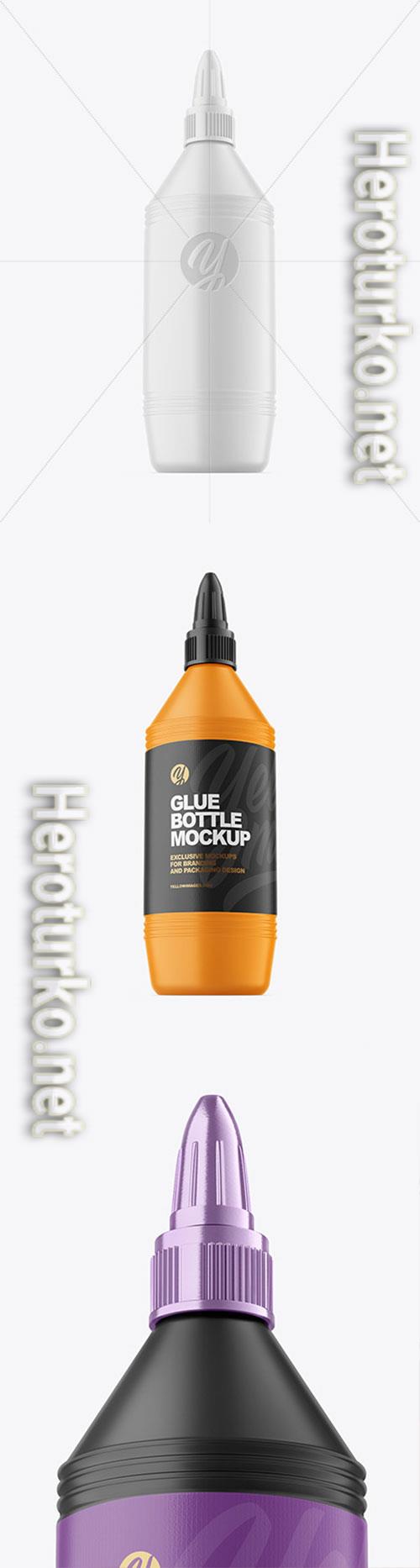 Matte Glue Bottle Mockup 86494