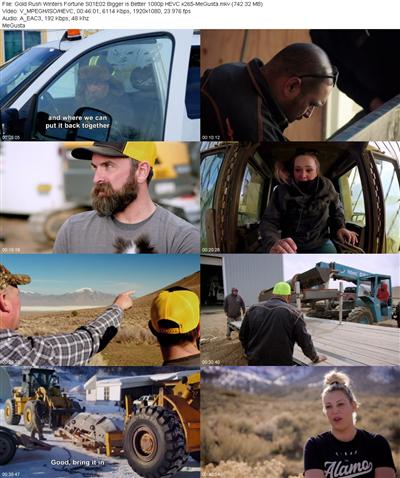 Gold Rush Winters Fortune S01E02 Bigger is Better 1080p HEVC x265 