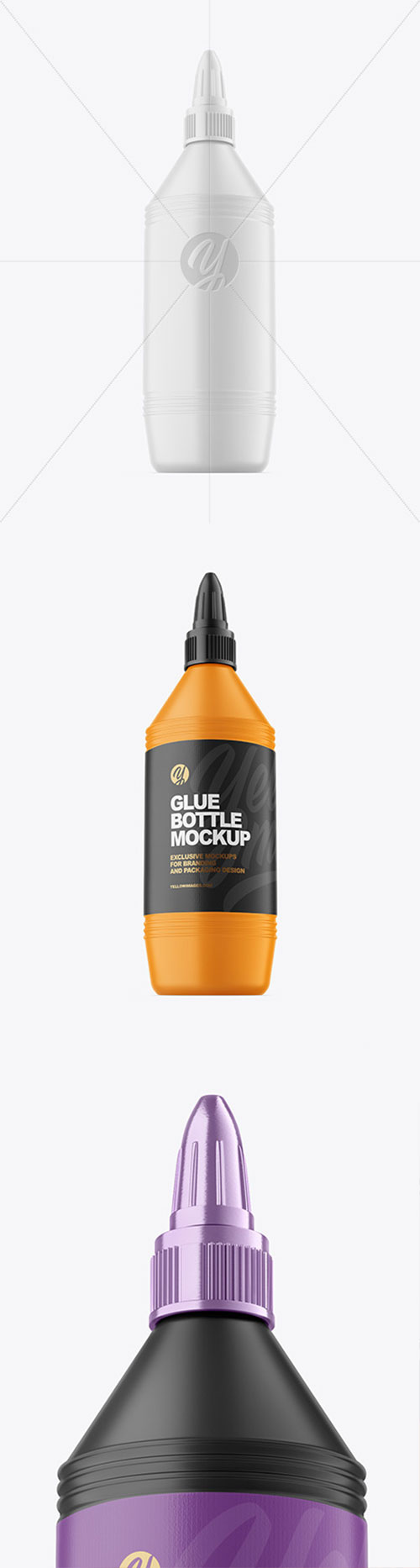 Matte Glue Bottle Mockup 86494