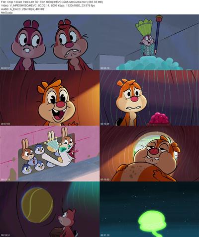 Chip n Dale Park Life S01E02 1080p HEVC x265 