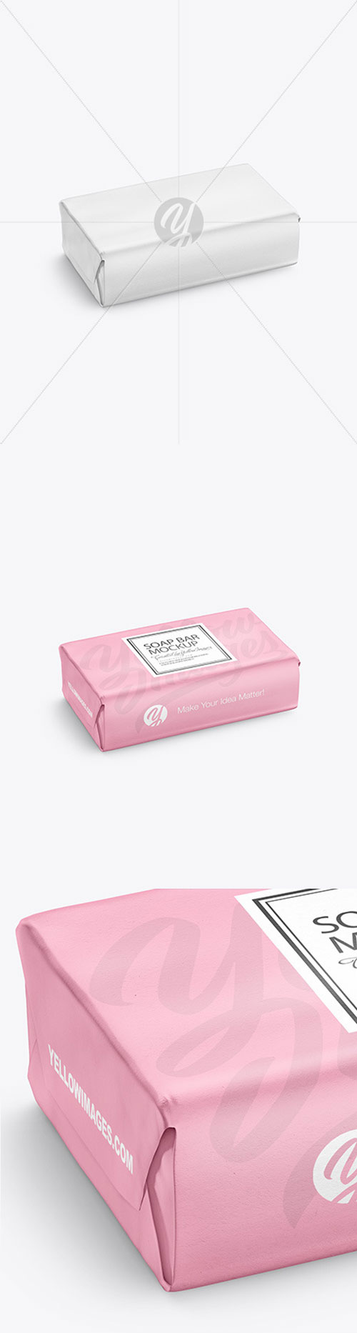  Paper Soap Bar Package Mockup 86476