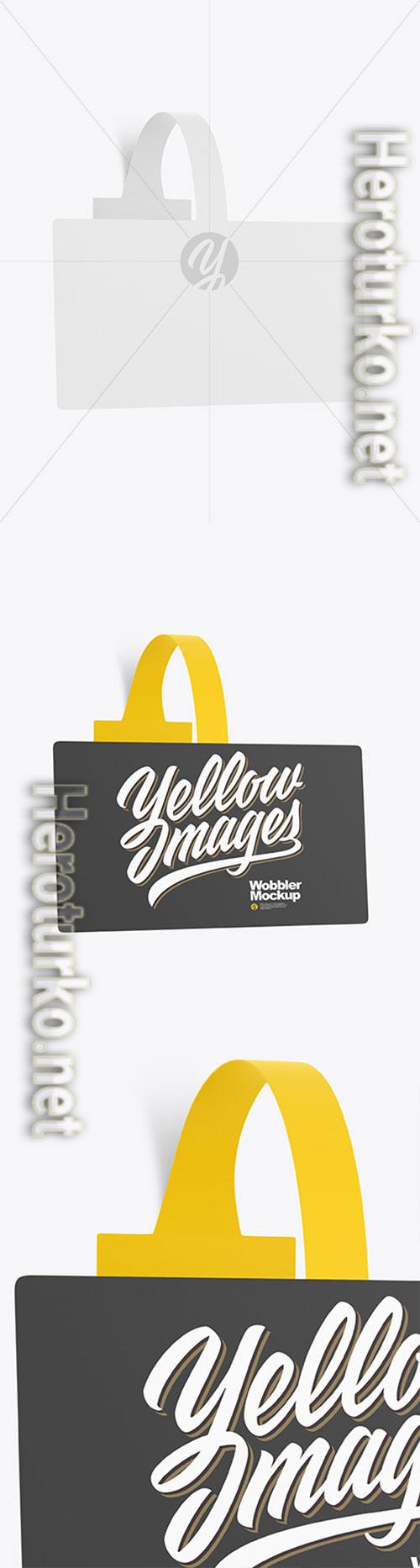 Matte Wobbler Mockup 86424