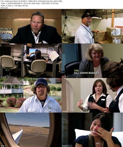 Undercover Boss US S03E01 1080p HEVC x265 