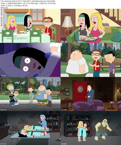 American Dad S17E17 720p HEVC x265 