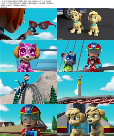 PAW Patrol S06E09 720p HEVC x265 