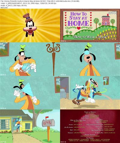 Disney Presents Goofy in How to Stay at Home S01E01 720p HEVC x265 