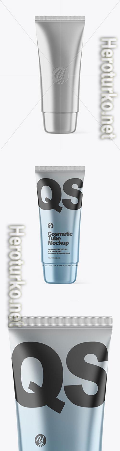  Metallic Cosmetic Tube Mockup 86462