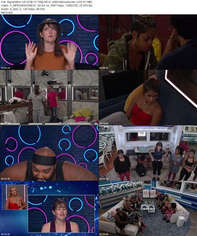 Big Brother US S23E13 720p HEVC x265 