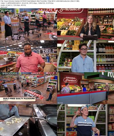 Guys Grocery Games S27E05 Food Network Star Favorites 720p HEVC x265 