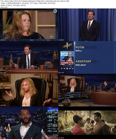 Jimmy Fallon 2021 08 10 Barbra Streisand 1080p HEVC x265 