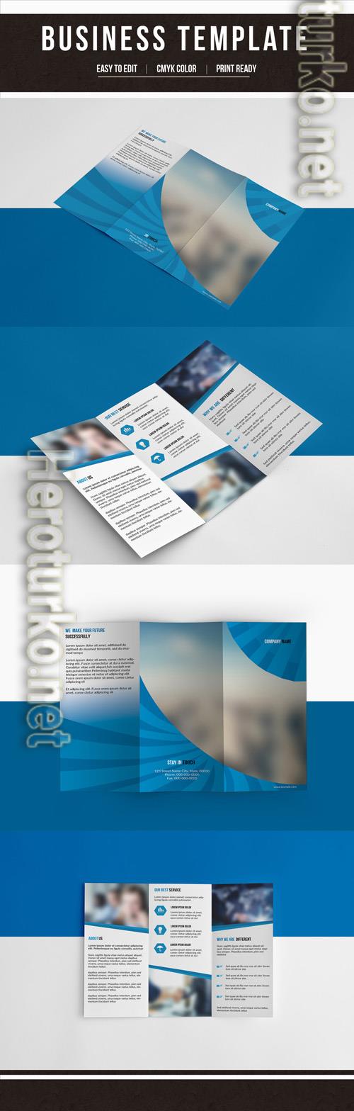AdobeStock Business Brochure Layout with Blue Accents 210040659 AdobeStock Business Brochure Layout with Blue Accents 210040659