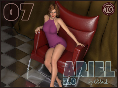 CBlack - Ariel 2.0 + Bonus 3D Porn Comic