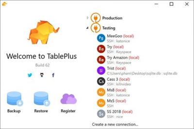 TablePlus 4.2.6 Build 174