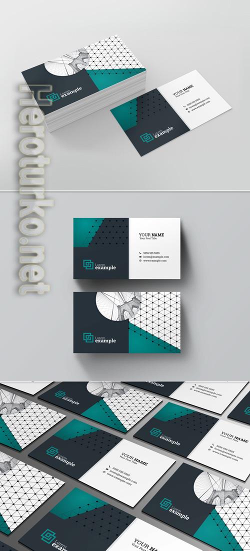 AdobeStock Business Card Layout with Teal Accents 210367501 AdobeStock Business Card Layout with Teal Accents 210367501