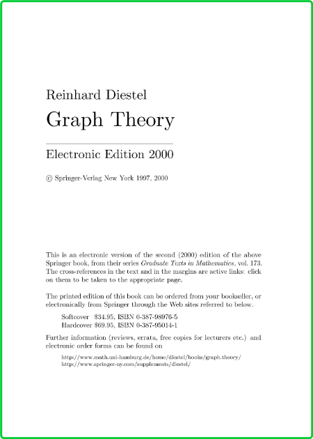 Graph Theory 528b798d9fed150d4f4ccc3025f1f003