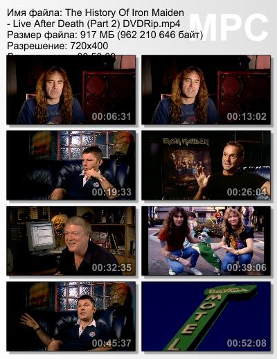 Iron Maiden - Live After Death (The History Of Iron Maiden) 2008 (2 DVDRip)