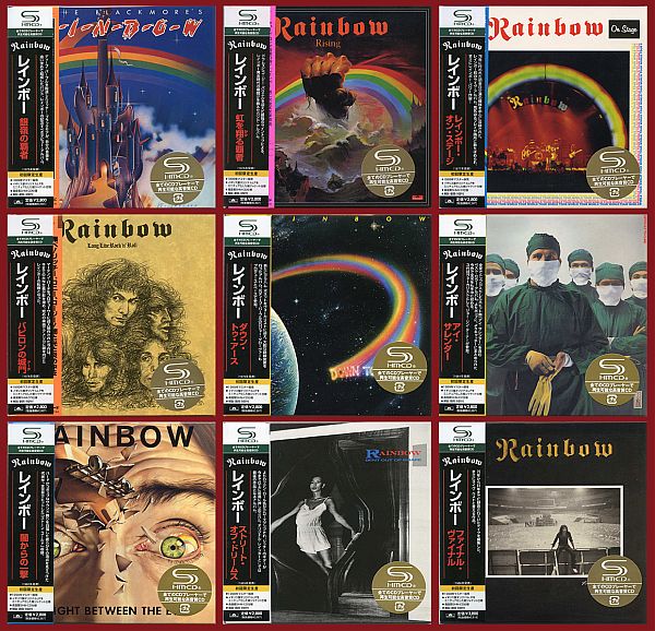 Rainbow - Collection (10 SHM-CD Japanesse Press) (2008) FLAC