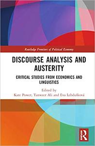 Discourse Analysis and Austerity Critical Studies from Economics and Linguistics
