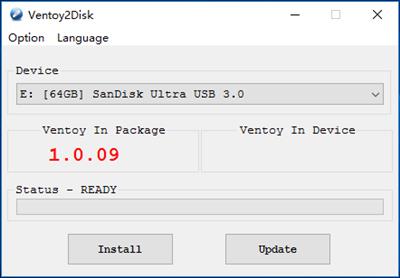 Ventoy 1.0.93 for windows instal