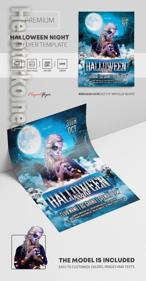 Halloween Night Premium PSD Flyer Template vol 2 Halloween Night Premium PSD Flyer Template vol 2