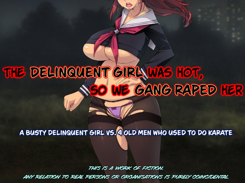 [Kuroge to Momojiru (Yoko Juusuke)] The Delinquent Girl Was Hot So We Gang Raped Her [English] Hentai Comics